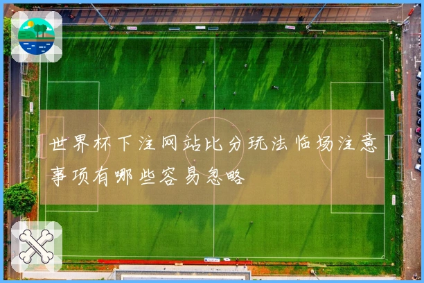 世界杯下注网站比分玩法临场注意事项有哪些容易忽略