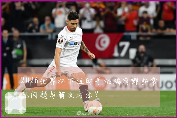 2026世界杯下注时手机端有哪些常见问题与解决方法？