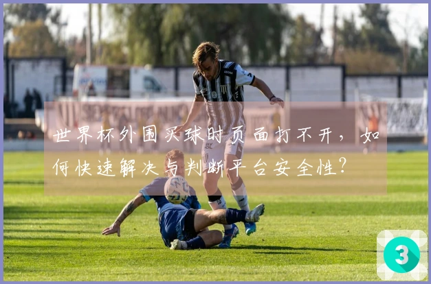 世界杯外围买球时页面打不开，如何快速解决与判断平台安全性？