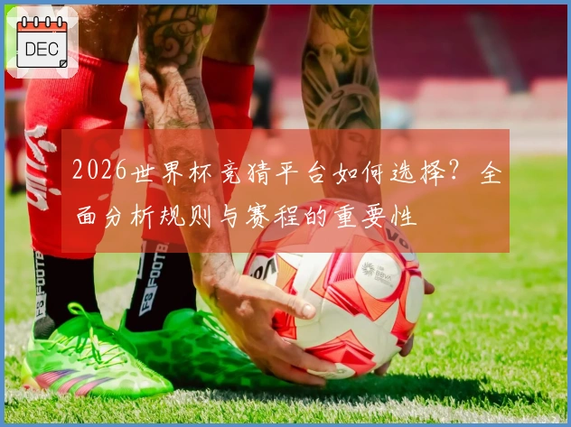 2026世界杯竞猜平台如何选择？全面分析规则与赛程的重要性